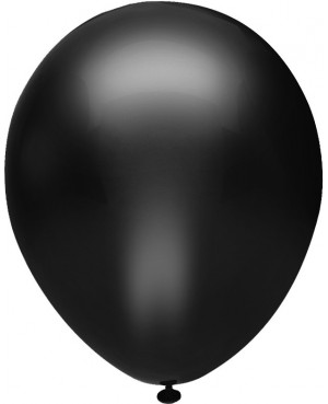Шар (12''/30 см) Черный (907), металлик