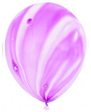 Шар Мрамор (12''/30 см) Фиолетовый, агат